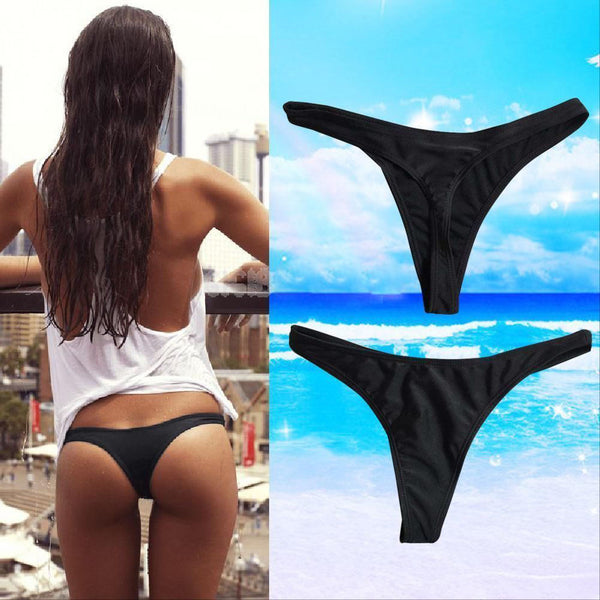 Women Swimwear Swim Briefs female Triangle Bikini Thong Bikini