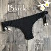 Women Sport Sexy Bikini Thong Handmade Crochet Swimwear Bikini