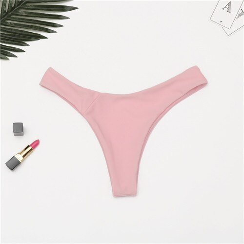 Sexy Bikini bas maillot de bain brésilien femmes slips string taille basse