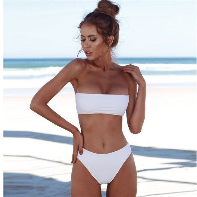 cute tube top swimsuits